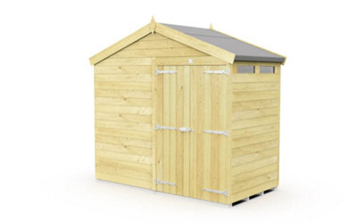 Diy Sheds 8X4 Apex Security Shed - Double Door