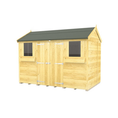 B&Q -  6X10 Apex Summer Shed
