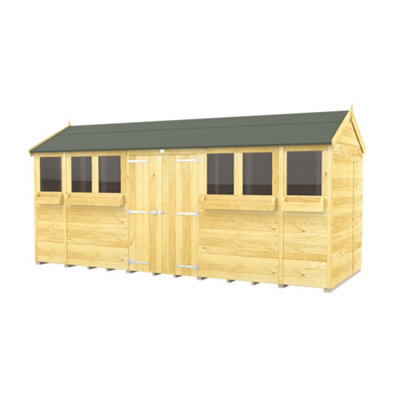 Diy Sheds 6X16 Apex Summer Shed from B&Q