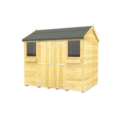 Diy Sheds 7X8 Apex Summer Shed from B&Q