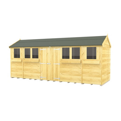 B&Q -  8X18 Apex Summer Shed
