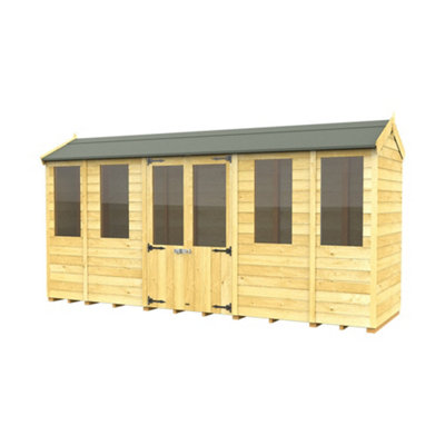 B&Q -  4X14 Apex Summer House