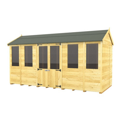 Diy Sheds 6X14 Apex Summer House