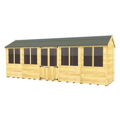 B&Q -  7X20 Apex Summer House
