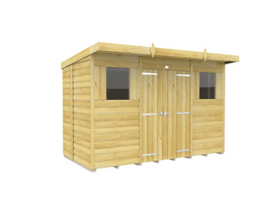 Diy Sheds 10X5 Pent Summer Shed Loglap