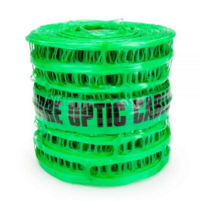 B&Q -  Detectable Mesh (Fibre Optic Cable) Durable Underground Service Marker 200mm X 80M