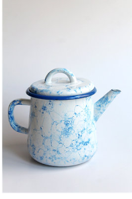 Rozi Bubble Collection Enamel Teapot from B&Q