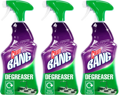 Cillit Bang Kitchen Cleaner Burnt-On Degreaser - X 3 Bottles 750Ml