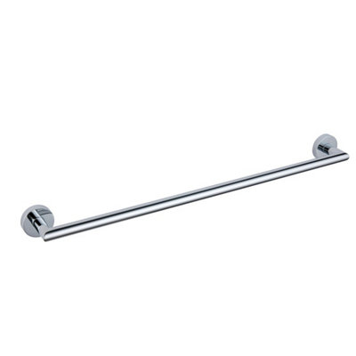 Melbourne Chrome Round Towel Rail from B&Q