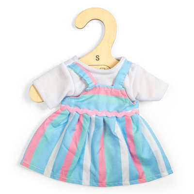 Striped Dress Small Doll Clothes For Dolls Bigjigs Toys from B&Q