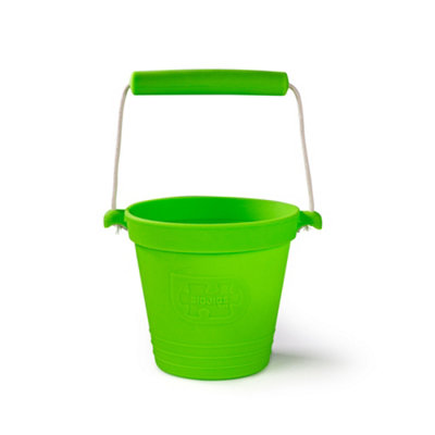 Bigjigs Toys Silicone Activity BucketMeadow Green from B&Q