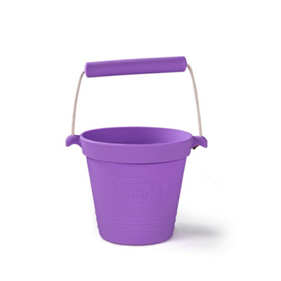 Bigjigs Toys Silicone Activity Bucket - Lavender Purple