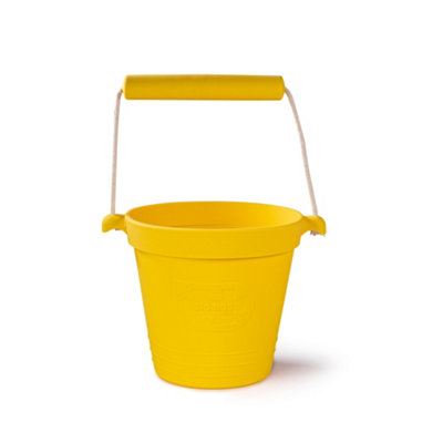 Bigjigs Toys Silicone Activity BucketHoney Yellow from B&Q