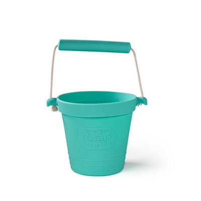 Bigjigs Toys Silicone Activity BucketEggshell Green from B&Q