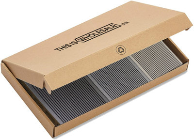 thisiswholesale.co.uk Composite Decking Boards Sample  Anthracite GreyLined/grooved TexturePlastic Wpc Decking Hollow Garden Exterior from B&Q