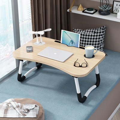 B&Q -  Foldable Laptop Table With Usb Port