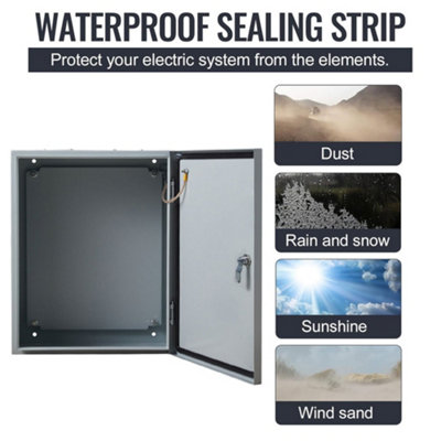 Garden Sanctuary Ip66 Weatherproof Outdoor Electrical Junction Box from B&Q