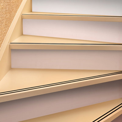 Garden Sanctuary 12Pcs Self-Adhesive Stair Riser Stickers from B&Q