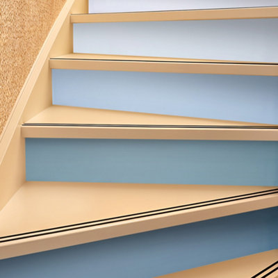 Garden Sanctuary 12Pcs Self-Adhesive Stair Riser Stickers from B&Q