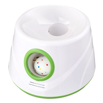 Living And Home Automatic Dog Ball Launcher With 6 Soft Etpu Balls from B&Q