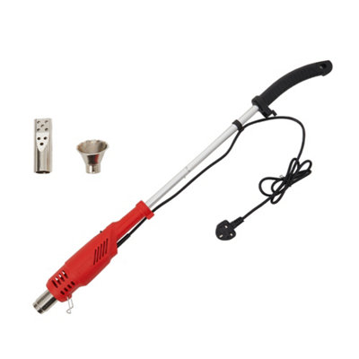 Living And Home 2000W Electric Weed Burner With 2 Replacement Nozzles from B&Q