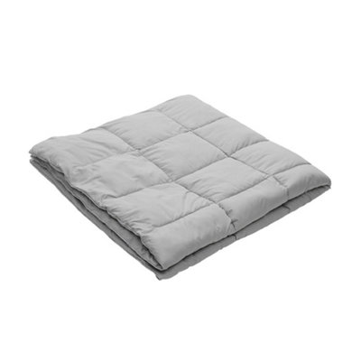 Living And Home Super King Down Alternative Quilted Duvet Insert With Corner Tabs Cozy Warm And Soft Grey 260 X 220Cm Without Duvet Cover from B&Q