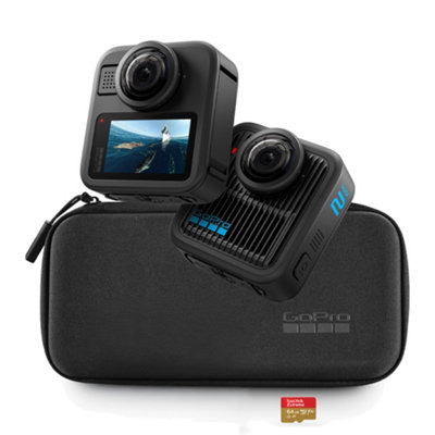 Gopro Max 2 Camera True 8K 360Speciality Bundle Inc CaseSd Card from B&Q