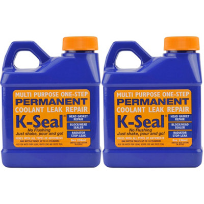  - K-Seal Coolant Leak Repair 236Ml Radiator Head Gasket Fix Sealant X2
