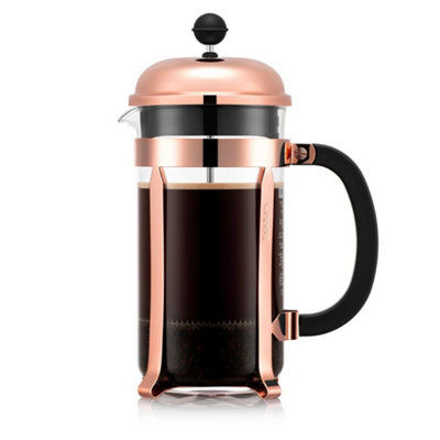 Bodum Chambord French Press Coffee Maker 8 Cup - Copper