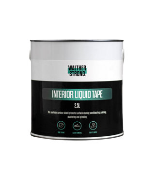 Walther Strong Interior Liquid Tape2.5L from B&Q