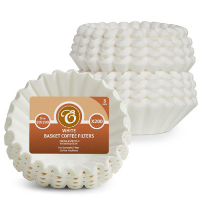 Edesia Espress 600 X 2 Pint Basket Coffee Filter Papers8-12 Cup from B&Q