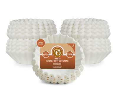 Edesia Espress 1000 X 2 Pint Basket Coffee Filter Papers8-12 Cup from B&Q
