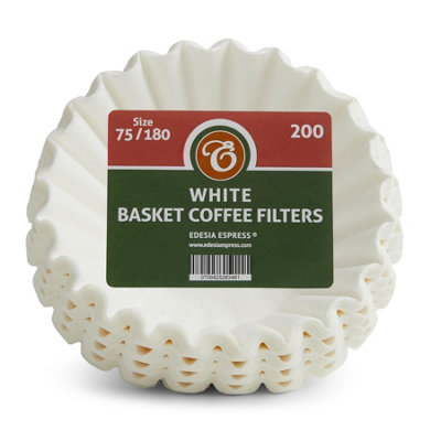 Edesia Espress 200 Basket Coffee Filter Papers75/180mm from B&Q