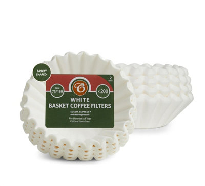 Edesia Espress 400 Basket Coffee Filter Papers75/180mm from B&Q