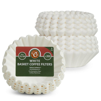 Edesia Espress 600 Basket Coffee Filter Papers75/180mm from B&Q
