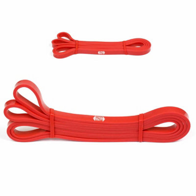 CKB Ltd Single Resistance Band Assisted Pull Up Stretch Strong Latex Gym Elastic Gymnastics Loop Powerlift WorkoutHome Exercise Fitness from B&Q
