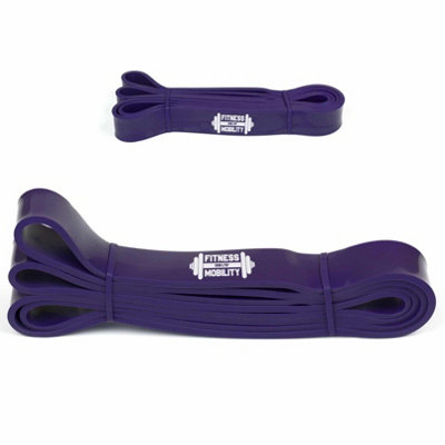 CKB Ltd Single Resistance Band Assisted Pull Up Stretch Strong Latex Gym Elastic Gymnastics Loop Powerlift WorkoutHome Exercise Fitness from B&Q
