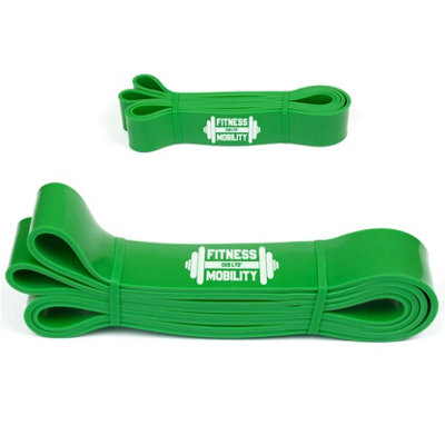 CKB Ltd Single Resistance Band Assisted Pull Up Stretch Strong Latex Gym Elastic Gymnastics Loop Powerlift WorkoutHome Exercise Fitness from B&Q