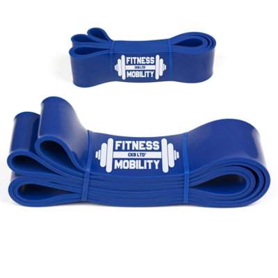 CKB Ltd Single Resistance Band Assisted Pull Up Stretch Strong Latex Gym Elastic Gymnastics Loop Powerlift WorkoutHome Exercise Fitness from B&Q