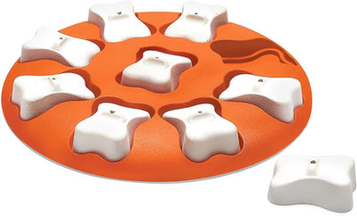 B&Q Outward Hound Dog Treat Puzzle Game Pet Treat Training Puzzle Stimulatory Foraging Boredom Toy