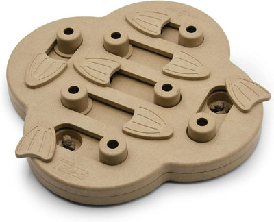 Nina Ottosson Hide N Slide Dog Worker Treat Puzzle Dog Toy Interactive Tan from B&Q