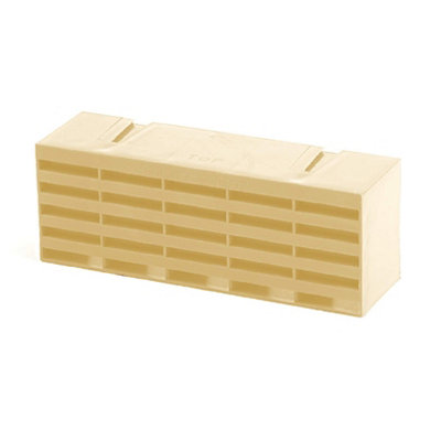10 X Buff Air Bricks Vent 9" X 3" Brick Grille Airbrick Flow Vents Ventilation from B&Q