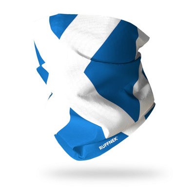 Ruffnek The Flag Of Scotland / The Saltire Scarf Snood Tube Scarf Multifunctional Snood Neck Warmer Tube Scarf For Running, from B&Q