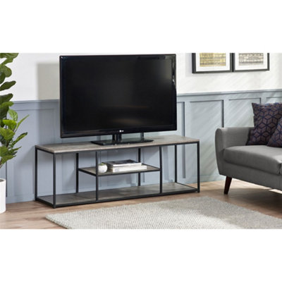 Ashfield Stylish Concrete Effect Tv Unit from B&Q