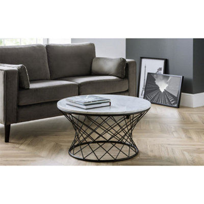 Ashfield Stylish Real Marble Coffee Table from B&Q