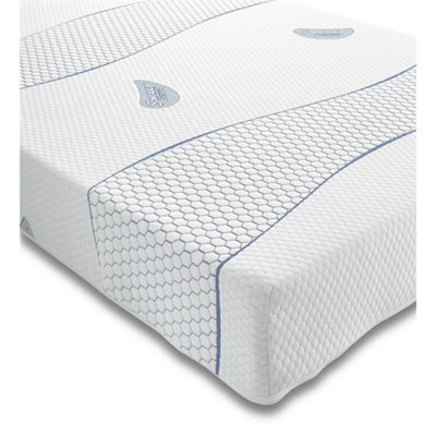 Worcester 4Ft Small Double Cool Blue Memory Foam Mattress(120Cm) from B&Q