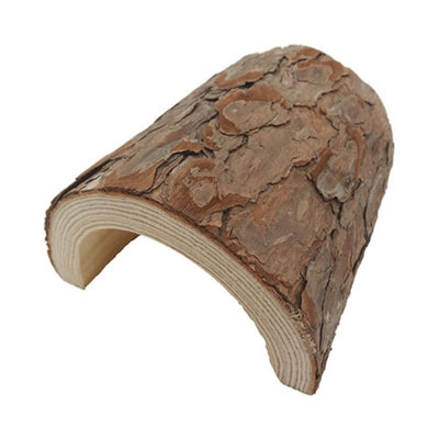 Komodo Wooden Reptile Hide Large from B&Q