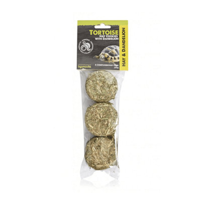 Komodo Tortoise Hay Cookies With Dandelion 200G from B&Q