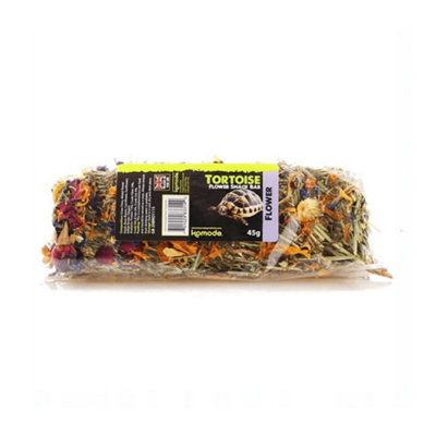 Komodo Tortoise Mixed Flower Snack Bar Food Treat 45g 2 Pack - Image 3