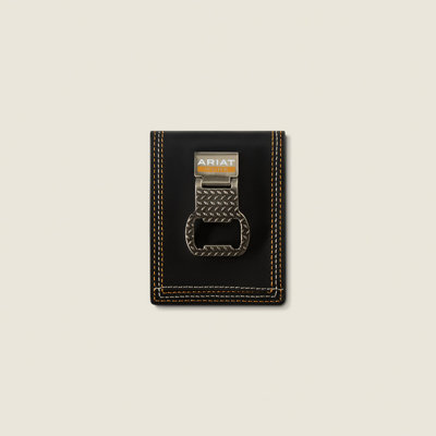 Ariat Canvas Bifold Wallet Black from B&Q
